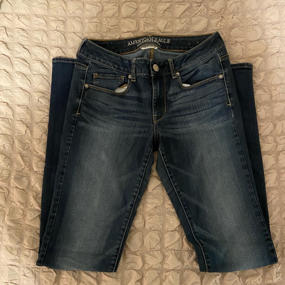 American Eagle Women’s extra long skinny jeans